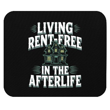 Discover Paranormal Comedy Funny Ghost Humor Lighthearted Mouse Pads