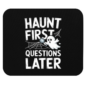 Discover Paranormal Comedy Funny Ghost Humor Lighthearted Mouse Pads