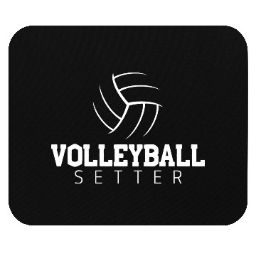 Discover Volleyball Setter Mouse Pads
