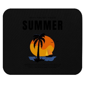 Discover Golden Horizons: Summer Sunset Design Mouse Pads