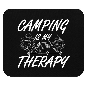 Discover Camping Is In-Tents: Adventure, Nature, Fun Mouse Pads
