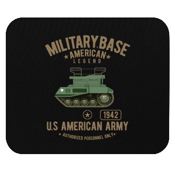Discover American US Army Vehicle Mouse Pads