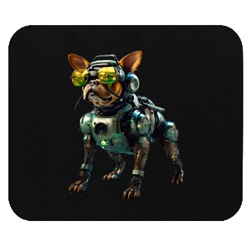 Discover M dog Mouse Pads