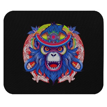 Discover Vibrant Ape Mouse Pads