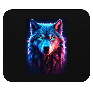 Discover N wolf Mouse Pads