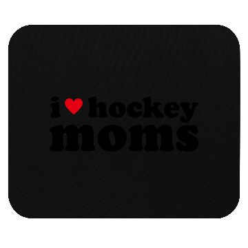 Discover I Heart Hockey Moms Mouse Pads