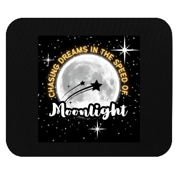 Discover moon light Mouse Pads