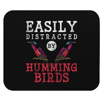 Discover Hummingbird Animals Species Protection Nature Mouse Pads