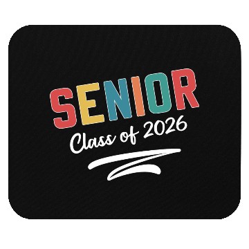 Discover Senior Class of 2026 Graduation Senior Mouse Pads