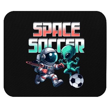 Discover Space Soccer Mouse Pads Design
