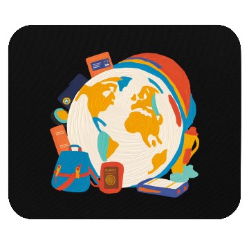 Discover Wanderlust Vibes Mouse Pads