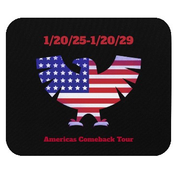 Discover Americas Comeback Tour Mouse Pads