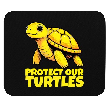 Discover Cute Turtle Designs for Nature Fans Mouse Pads