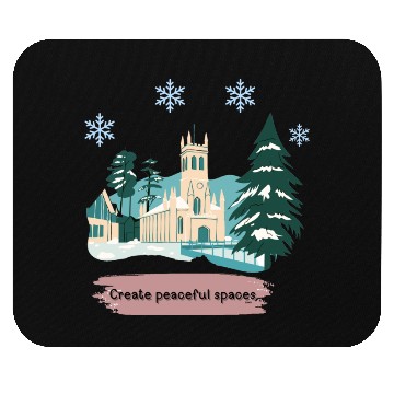 Discover CREATE PEACEFUL SPACES Mouse Pads