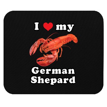 Discover I Love My Getman Shepard Funny Meme Mouse Pads