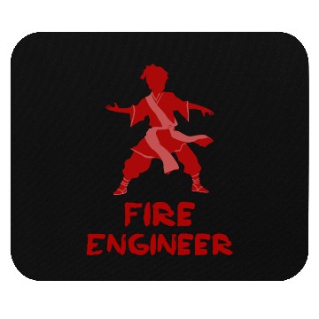 Discover Fire Engineer Mouse Pads