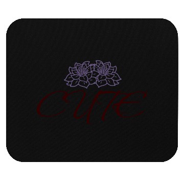 Discover Elegant Floral Lotus Pattern Mouse Pads