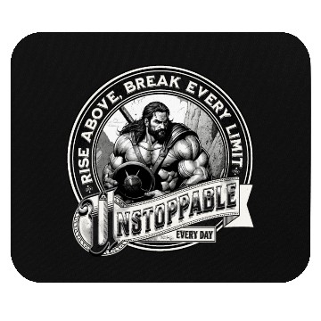 Discover Unstoppable Every Day. Mouse Pads