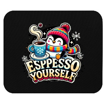 Discover panda powered by caffeine 1 Mouse Pads