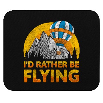 Discover Hot Air Balloon Ride Adventure Hobby Mouse Pads
