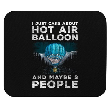 Discover Balloonist Height Adventurous Gas Balloon Mouse Pads
