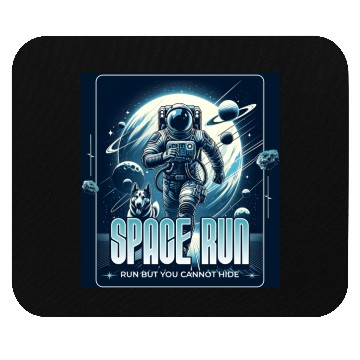 Discover Space Run Mouse Pads