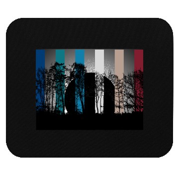 Discover eclipse design Mouse Pads