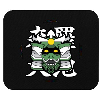 Discover SEKMOLAI - Samurai Green Mouse Pads