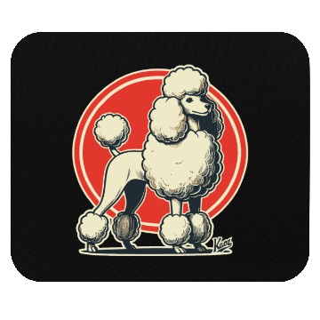 Discover Majestic Poodle Mouse Pads