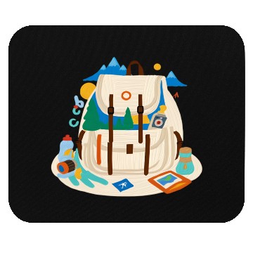 Discover Adventure Awaits - Explore the World Mouse Pads