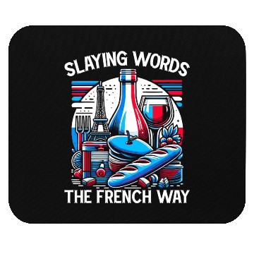 Discover French Language Teacher Education France Teaching Mouse Pads