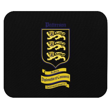 Discover Patterson Underground Heraldic Shield Light Mouse Pads