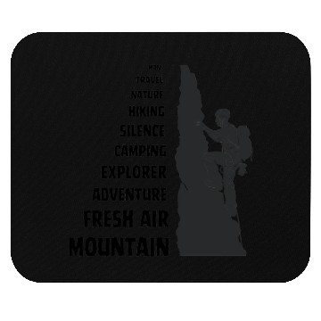 Discover Hiking In The Nature Together, Mouse Pads
