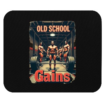 Discover Old School Gains Mouse Pads