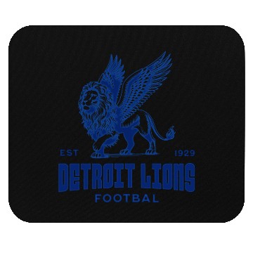 Discover Detroit football Mouse Pads