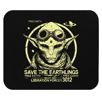 Discover Futuristic Alien Hybrid Mouse Pads