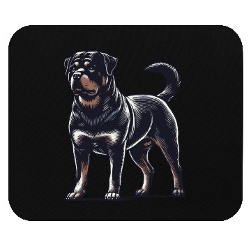 Discover Rottweiler Mouse Pads