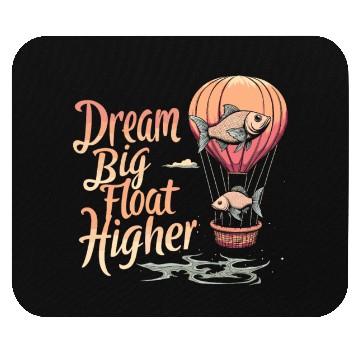 Discover Surreal Art Humor Dreamlike Visuals Floating Mouse Pads