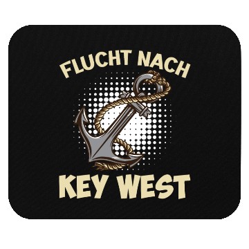 Discover Florida Sailing FLYING TO KEY-WEST Sunshine-State Mouse Pads