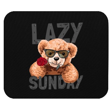 Discover lazy sunday Mouse Pads