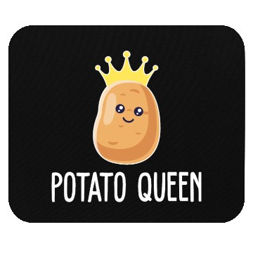 Discover Potato Queen Potato Lover Mouse Pads