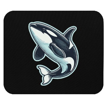 Discover Orca Mouse Pads