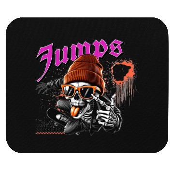 Discover Skateboard Graphic - Bold Urban Mouse Pads