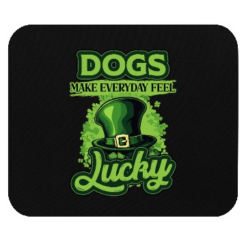 Discover St Patricks Day Dogs Make Everyday Feel Lucky Mouse Pads