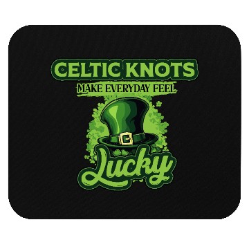 Discover Celtic Knots Make Everyday Feel Lucky St Patricks Mouse Pads