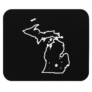 Discover Michigan The Great Lakes State USA Cool Mouse Pads Am