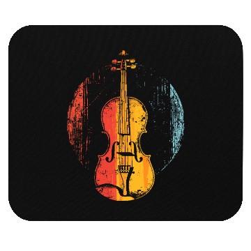 Discover Violin Comic Style Mouse Pads