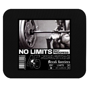 Discover No Limits, Only Progress. Mouse Pads