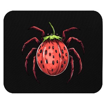 Discover Strawberry Spider Strawberry Spider Mouse Pads