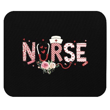 Discover Valentine's Nurse Appreciation Design Mouse Pads